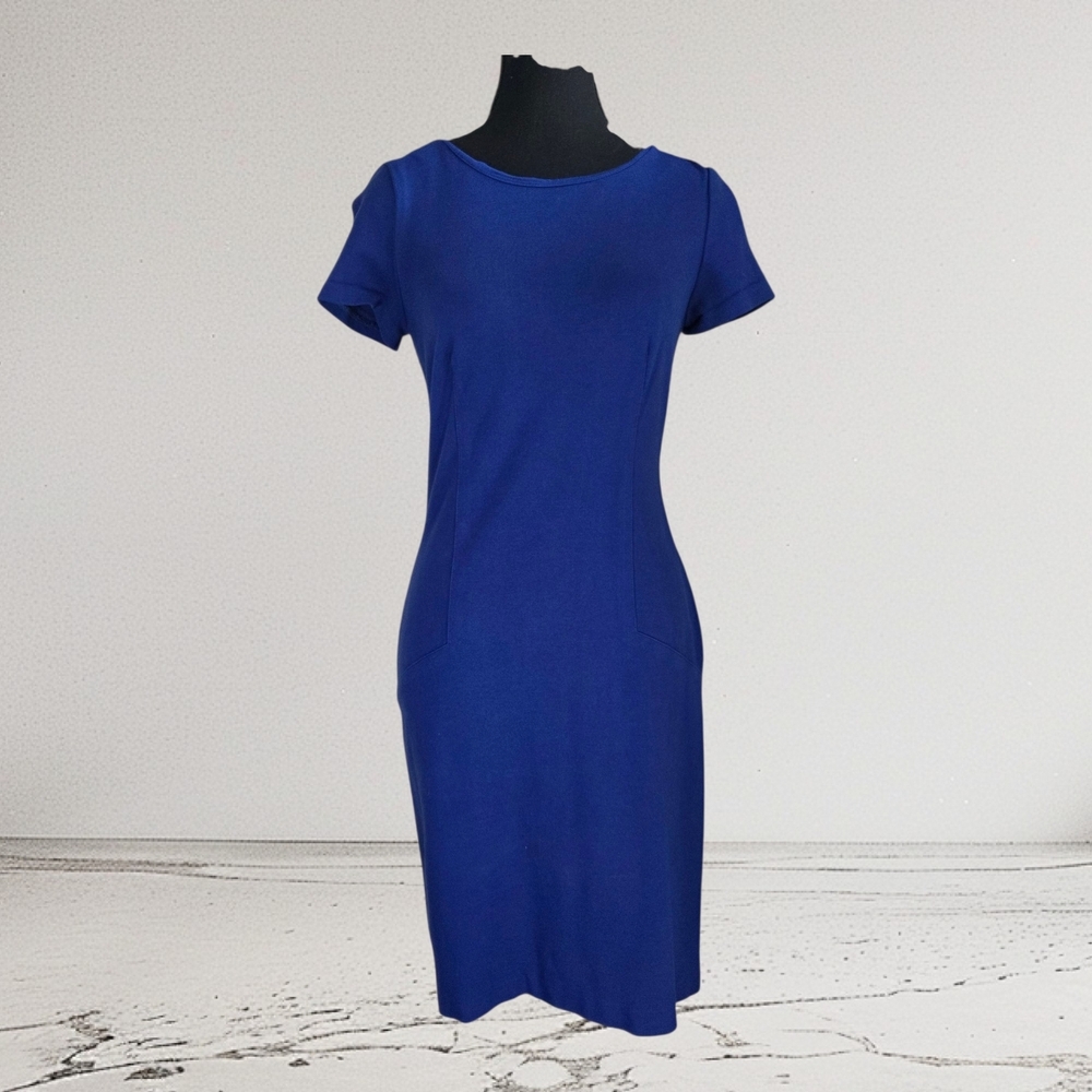 Jacob Royal Blue Midi Dress Size Small